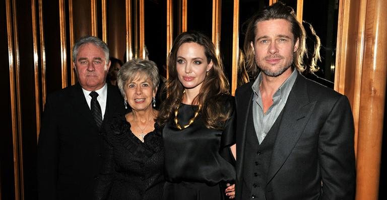 Bill, Jane, Angelina Jolie e Brad Pitt - Getty Images