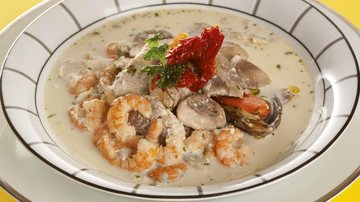 Sopa de frutos do mar - André Ctenas