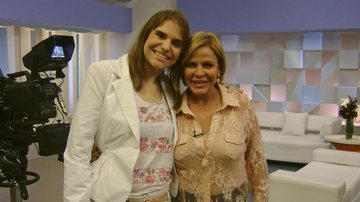 Ana Luisa Vilela Barbosa no programa de Claudete Troiano, na TV Gazeta, SP.