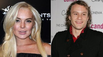 Lindsay Lohan e Heath Ledger - Getty Images