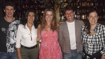 Lucia Fernandes, Patricia Penteado, Roberto Nogueira e Gabriele Sappok-Klink em resort em Mairiporã, SP.