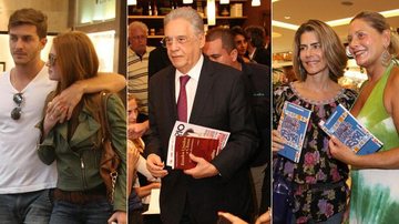 Klebber Toledo, Marina Ruy Barbosa, Fernando Henrique Cardoso, Maitê Proença e Vera Fischer