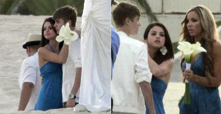 Selena Gomez e Justin Bieber em casamento no México - Splash News splashnews.com