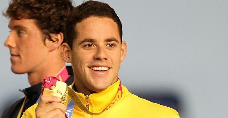 Thiago Pereira se tornou o atleta brasileiro com maior número de medalhas (dezoito) em Jogos Pan-Americanos - Divulgação/VIPCOMM