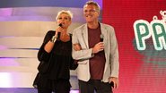 Pedro Bial e Xuxa - TV GLOBO / Matheus Cabral