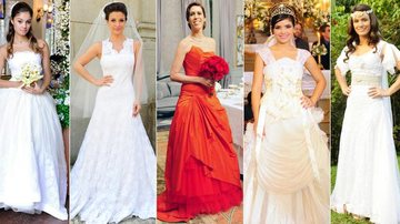 Qual vestido de noiva das novelas de 2011 é o seu favorito? - TV GLOBO
