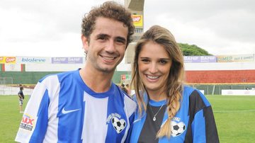 Felipe Andreoli e Rafaella Brites no 'Fute do Bem' - Tiago Archanjo