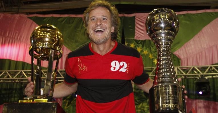 Marcello Novaes celebra 30 anos de título mundial do Flamengo - Philippe Lima / AgNews