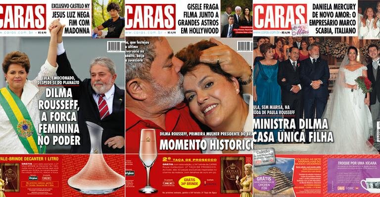 Momentos e encontros de Dilma Rousseff - Arquivo CARAS