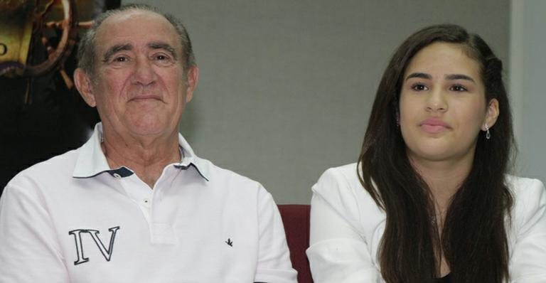 Renato Aragão e a filha Livian - Raphael Mesquita / PhotoRioNews