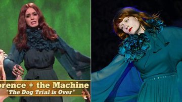 Katy Perry imita Florence Welch no 'Saturday Night Live' - Fotomontagem