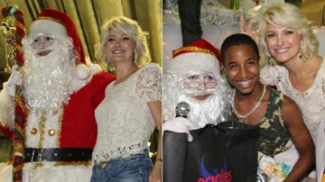 Antonia é 'ajudante' do Papai Noel na Mocidade - Thiago Mattos / AgNews
