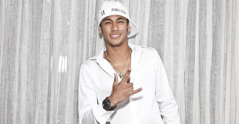 Neymar, a estrela do Santos - Vagner Campos