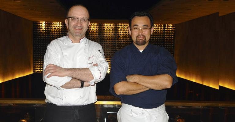 Os chefs Salvatore Loi e Jun Sakamoto assinam menu especial de restaurante em SP.
