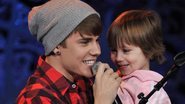 Justin Bieber cantou com sua irmãzinha de três anos Jazmyn - Getty Images