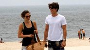 Maria Pinna e Rômulo Arantes Neto curtem praia - J.Humberto / AgNews