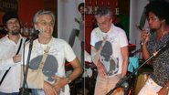 Caetano Veloso usa tipoia em show com Saulo Fernandes e Magary Lord - Divulgação