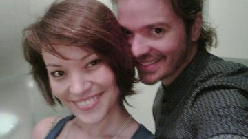 Geovanna Tominaga e o hairstylist Tiago Parente - Reprodução / Twitter