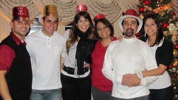 Fabiana Schunk e sua família - Divulgação/ GMP Assessoria