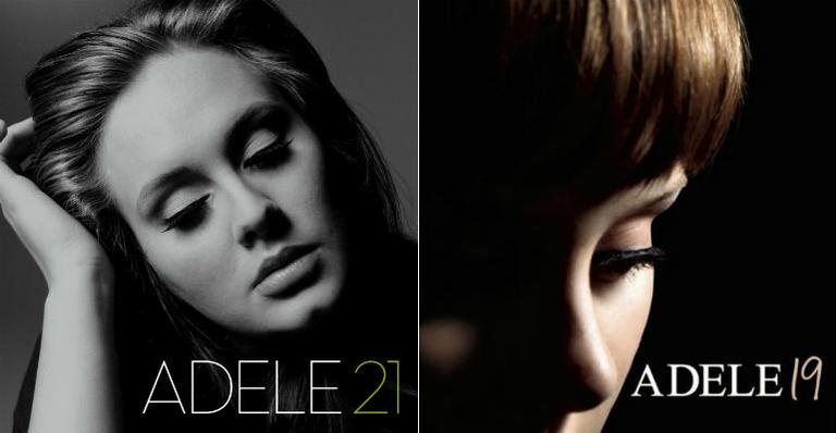 Adele aparece em primeiro lugar com o disco '21' na lista dos álbuns mais vendidos de 2011 e em sétimo, com o disco '19', lançado em 2008 - Reprodução