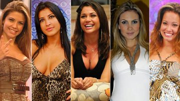 Cláudia, Priscila Pires, Maria, Josiane e Juliana - TV Globo