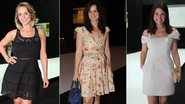 Juliana Silveira, Carolina Kasting e Bruna Spínola no Fashion Business - Anderson Borde / AgNews