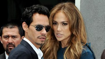 Marc Anthony e Jennifer Lopez: clima entre o ex-casal não é dos melhores - Getty Images