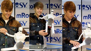 Justin Bieber brinca com robô que dança seus hits - Getty Images