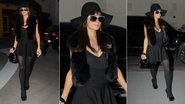 Paris Hilton caminha com peruca morena por Los Angeles - The Grosby Group