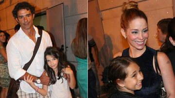 Pasquim levou a filha Alicia ao musical estrelado por Danielle - Fausto Candelaria / AgNews
