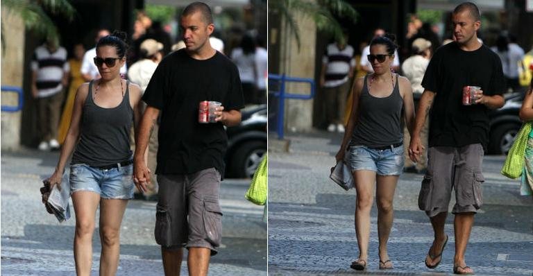 Alessandra Negrini e o namorado, João Wainer - Gil Rodrigues/PhotoRio News