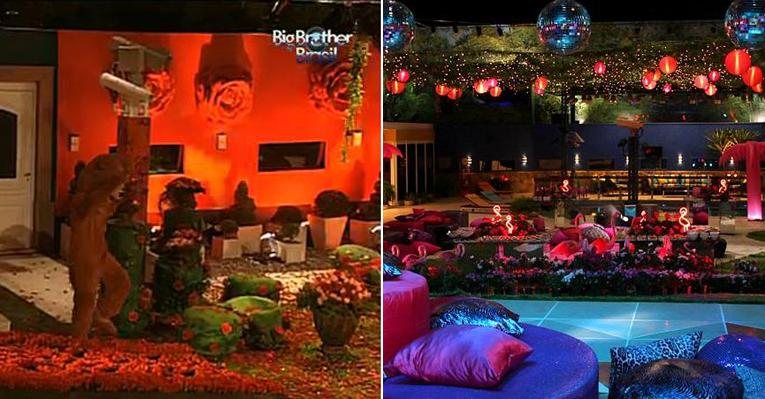 Comparação entre Festa Rosas do BBB12 e a Festa Pink, do BBB11