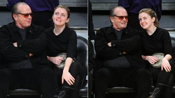 Jack Nicholson e filha Lorraine se divertem em jogo dos Lakers - The Grosby Group