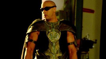 Vin Diesel nas filmagens de 'Riddick' - Reprodução/Facebook