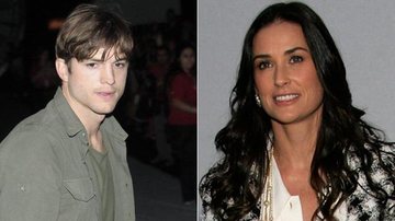 Ashton Kutcher e Demi Moore - Fotomontagem