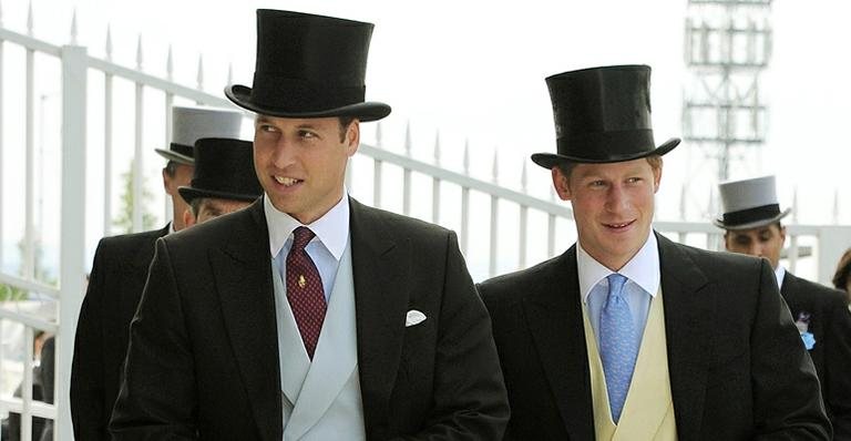 Príncipes William e Harry - Getty Images