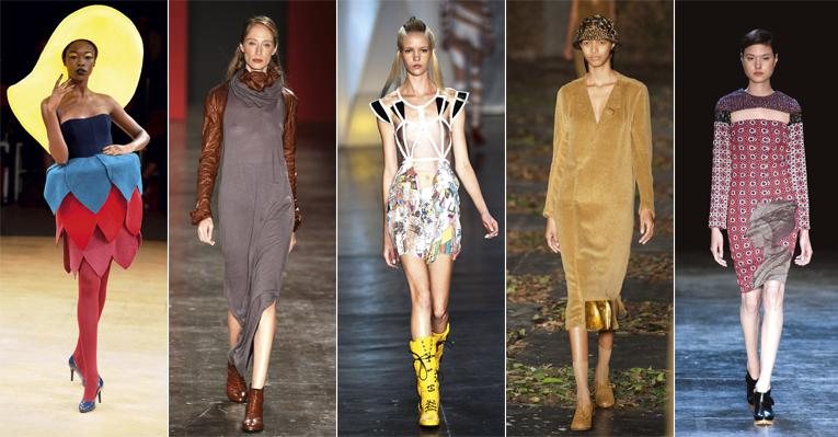 No SPFW, belas modelos desfilam as grandes apostas dos estilistas para o outono-Inverno 2012. - Samuel Chaves/S4 Photopress