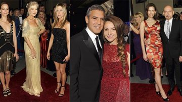 Bérénice Bejo, Helen Mirren e Jennifer Aniston, George Clooney e Shailene Woodley, Daniela Lavender e sir Ben Kingsley - Getty Images