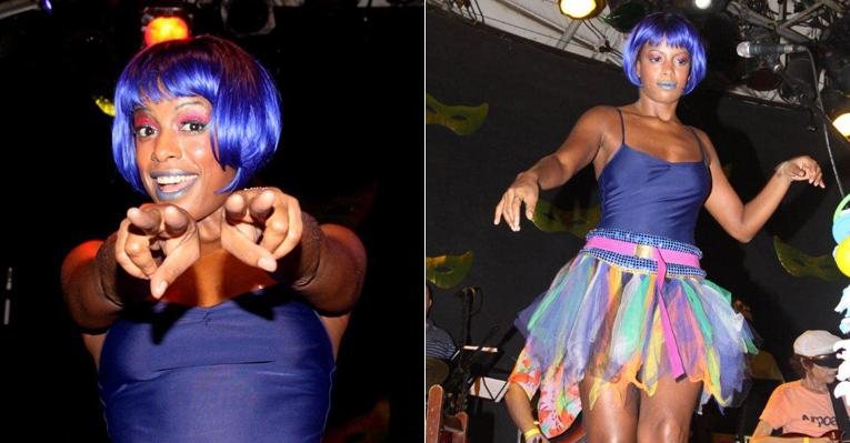 Thalma de Freitas canta em baile de pré-carnaval - Onofre Veras/AgNews