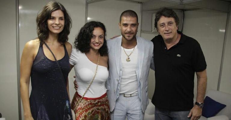 Helena Ranaldi, Yasmin Gazal, Diogo Nogueira e Eduardo Galvão - Philippe Lima/AgNews