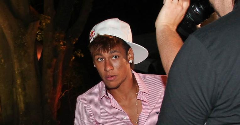 Neymar chega para sua festa de aniversário - Manuela Scarpa/PhotoRioNews