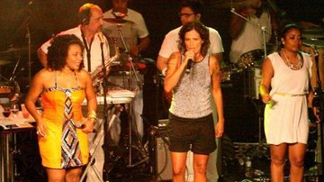 Margareth Menezes e Zélia Duncan cantam juntas no Rio - Onofre Veras/AgNews