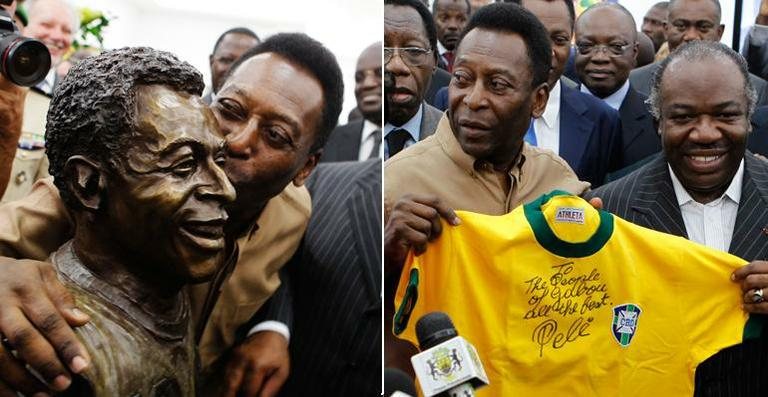 Pelé recebe homenagem na África - Reuters