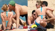 Scarlett Johansson pega uma praia com o namorado Nate Naylor, no Havaí - Splash News / splashnews.com