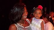 Glória Maria com a filha Laura em bailinho pré-carnaval no Rio de Janeiro - Divulgação