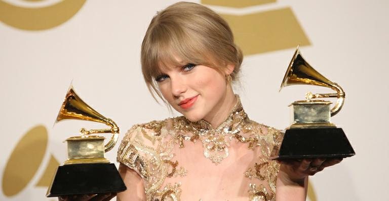 Taylor Swift levou dois Grammys - Getty Images