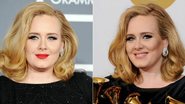 Adele usou dois makes no Grammy 2012 - Getty Images