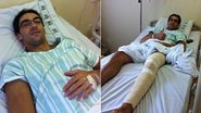 Jogador de vôlei Giba passa por cirurgia na perna - Reprodução / Twitter