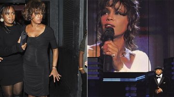 No domingo, LL Cool J faz tributo a Whitney na cerimônia do Grammy. No dia anterior à tragédia, ela vai a boate de L.A. com uma amiga e aparenta estar transfigurada. - Getty Images