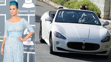 Katy Perry faz test drive em carro - Getty Images / Grosby Group